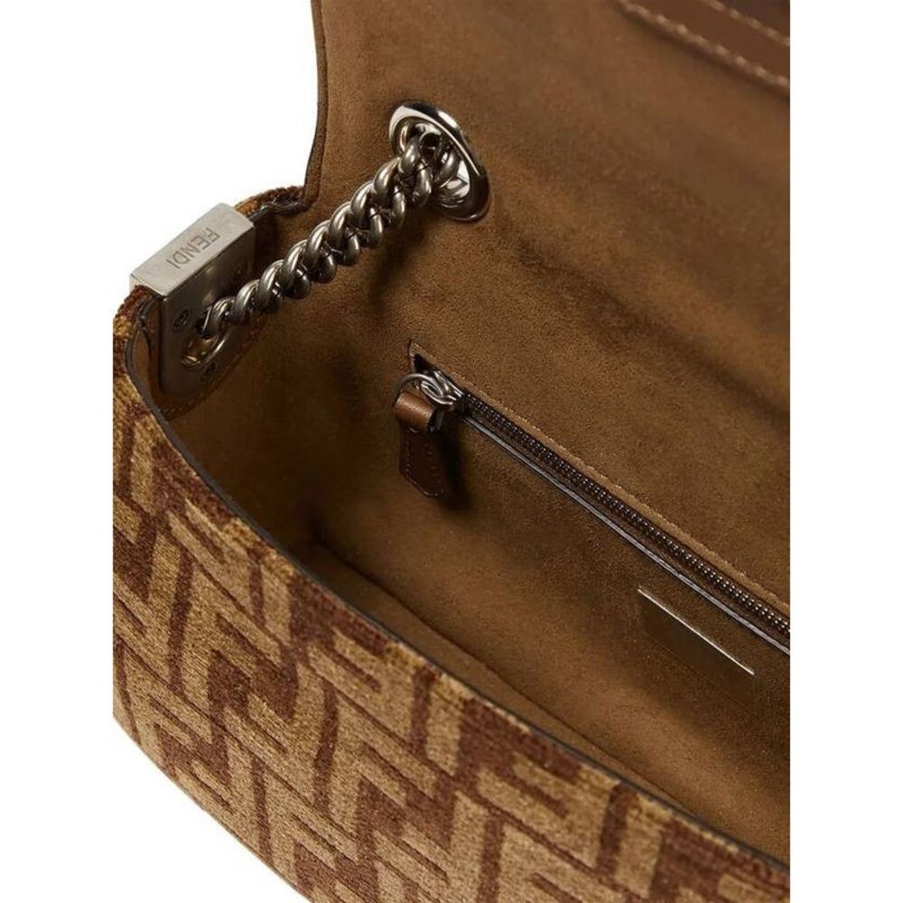 Baguette Chain Midi Fabric Bag - Picture 7 of 7